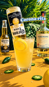Corona-Rita! Corona x Teremana Reposado! A Margarita with a Beer in It!!