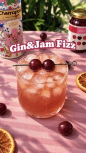 Gin & Jam WITH Cherrapunji Pink Berry Gin
